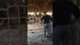 The Process of Making Classic French Style Beds