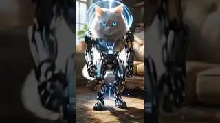 Cat Robot Transformation #youtubeshorts #shorts #cat #CatRobot #HybridFusion