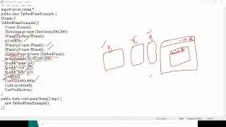 5. 3 Swing Components JTabbedpane and JScrollPane