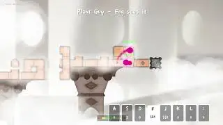 Invisible. | ADOFAI Custom Level: Plant Guy - Fog sees it