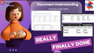 Uipath | Document Understanding | Multi table extrection 