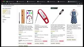 Newbie Mistakes on Amazon - Meat Thermometer Listing Analysis and Optimization 2019  - No Talk Sales