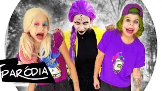 PARÓDIA | OS FILHOS DA ARLEQUINA E DO CORINGA FORAM PEGOS PELA RUMI DO MAL (MEGA COMPILADO)