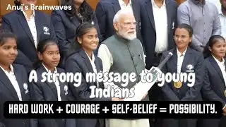 PM Modi Meets Blind Women&rsquo;s T20 World Cup Champions | Inspirational English Listening Practice