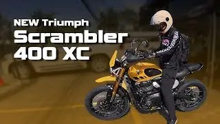 The NEW Triumph Scrambler 400 XC 2026 - Test Ride Review