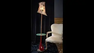 How to Assemble Noctiluca Floor Lamp Shade with Side Table | Zade Design
