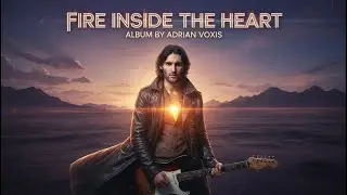 Fire Inside the Heart - Soft Classic 80s Melodic Rock | Adrian Voxis