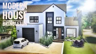 Modern House Brindleton || Sims4 || Stop Motion Speed || #nocc