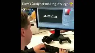 Sony's Designer making PS5 Logo