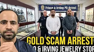 Massive RAIDS on Indian Jewelry Stores in Frisco, Irving, USA | Gold Scam