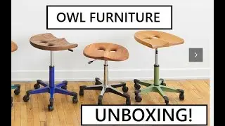 Unboxing a guitar stool!