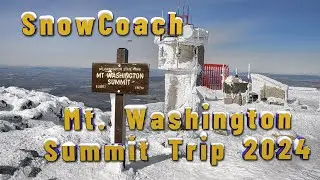 Mt Washington SnowCoach Winter Summit Feb 2024