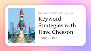 Advanced Keyword Strategies for Authors: Getting Amazon to Market Your Book for You w/ Dave Chesson
