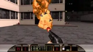 Duke Nukem 3D ON HARDEST DIFFICULTY (damn i'm good) PART1
