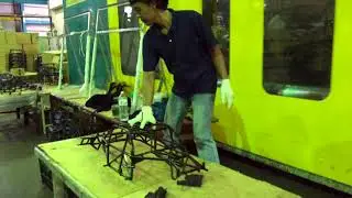 Kraken RC roll cages and how we make them - In a giant plastic Injection molding machine!