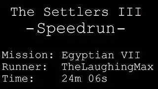 Speedrun: The Settlers III [Die Siedler 3] # Egyptian VII in 24m 06s [Personal Best]