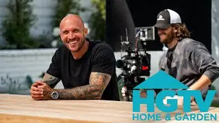 Behind the Scenes Shooting an Episode of HGTV's Inside Out!