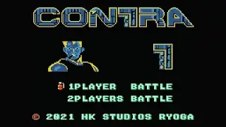 Contra 7 Ex (2021) Денди. Полное прохождение на бессмертии