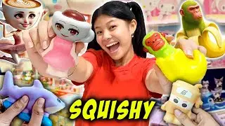 BORONG SQUISHY & GANTUNGAN ANOMALI ! BALLERINA CAPPUCCINA, CHIMPANZINI BANANINI, TRALALERO TRALALA !