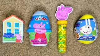 🤩NEW🤩 Funny Candy ASMR | Satisfying PEPPA PIG house surprise egg Sweets and Toys unboxing