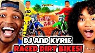 DJ & KYRIE CRASHED ON DIRT BIKES?! | THE PRINCE FAMILY REACTION