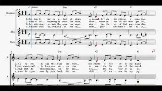 See him lying on a bed of straw - Calypso Carol (Alto)