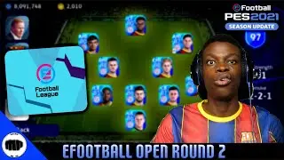 eFOOTBALL OPEN ROUND.2 WITH AN ANNOYING MANAGER!!!
