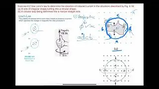 Exercise 6.2 Physics 12. Use Lenz,s law to determine the direction of induced current in the