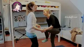 Yoga challenge 22 (socks off)