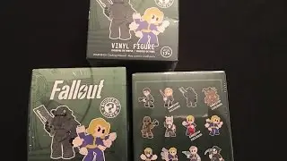 Gamestop Exclusive Fallout Funko Mystery Minis Unboxing 3 Figures