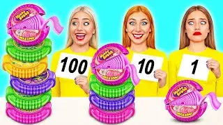 100 Vrstev J&iacute;dla V&yacute;zva | Fantastick&eacute; Potravinov&eacute; Hacky Bubba DO Challenge