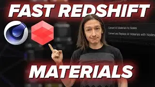 Redshift Materials In Cinema4d: The Fastest Way
