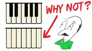 WHY Piano Has Black AND White Keys? WHY Piano We Have Black Keys On Piano? | Fun Facts
