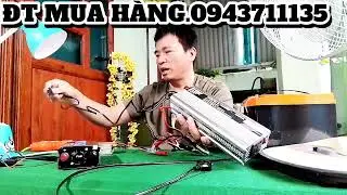 TEST CÁC MẪU KÍCH ĐIỆN TỪ 12V 48V 60V LÊN 220V CÔNG XUẤT 1000W 1500W 