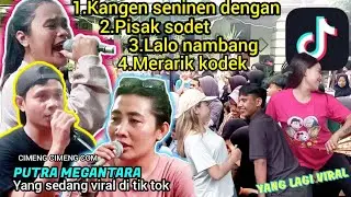 Lagu yang lagi piral di tik tok berlangsung meriah di dese selag alas bareng meganta