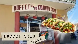 Visitando Buffet 5y10 de Comida China | &iquest;Incluye Taquitos?