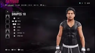 UFC 4 HOW TO MAKE BLACK GI WITH TATTOOS!