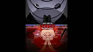 White Mask Obito vs Sukuna