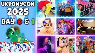 I HAD LUNCH WITH SUNSET SHIMMER! - UK PonyCon 2025 VLOG (Day -1, Day 0 & Day 1)