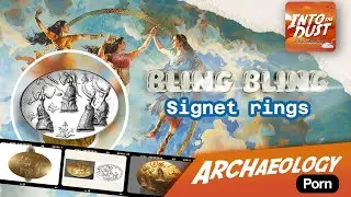 Archaeology Porn: Exploring Ancient Greek Artifacts - The Enigmatic Gold Signet Rings