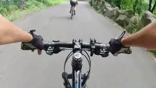 A short ride with the FujI MTB down Henry Hudson Drive.