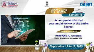 Lecture - 18  || Prof. Anu A. Gokhale ||