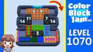 Color Block Jam Level 1070 Solution Walkthrough