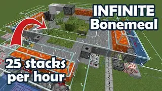 INFINITE bonemeal and moss farm! [Minecraft tutorial]