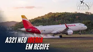 TARDE MOVIMENTADA NA RW36 DO AEROPORTO DO RECIFE + POUSO 767 EURO ATLANTIC E A321 NEO IBERIA