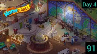 Homescapes Part 91 &ndash; Day 4 🪟 Secret Window Restored & Ship Remains Rebuilt 🚢✨
