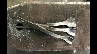 Making some bowl or spoon carving gouges