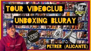 🚸 VIDEOCLUB PETRER 🚸 • UNBOXING películas descatalogadas bluray 🎬📀 - tour cinéfilo - haul 📦