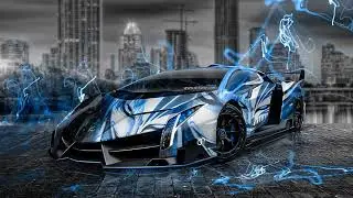Lamborghini Veneno Biru