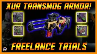 Destiny 2 - Xur Amazing Transmog Armor Sets! Freelance Trials!
